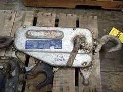 Lot of (5) Tractel Griphoist Rope Hoist