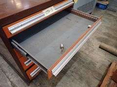 5-Drawer Tool Cabinet with Components