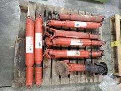 Lot of (8) Johnson Power LTD Rotating Drive Lines