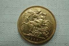 1908 British Gold Sovereign