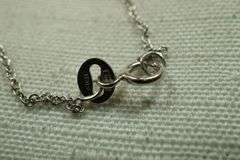 14k White Gold Necklace w/14k White Gold Cross Pendant
