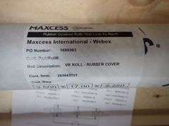Maxcess Rubber Coverall VR Roller