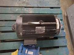 Marathon Electric Motor with Piston Pump
