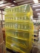 Metal 6-Tier Rolling Rack with Storage Bins