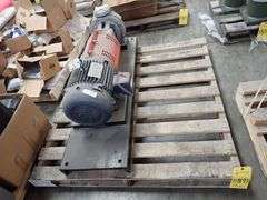 Pump Works Industrial Pump with Motor and Base Plate