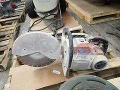 Diagraph Stencil Machine and Stihl Cut Off Saw