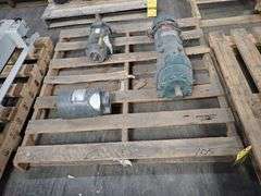 Lot of (2) Industrial Motors with Tachometer Generator