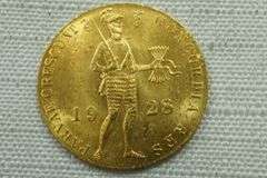1928 Netherlands Gold Ducat