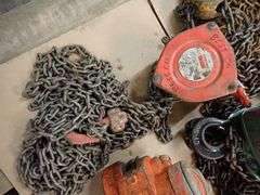 Lot of (5) Chain Hoists