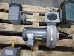 Baldor Reliance 5 HP Motor with Pump and Components
