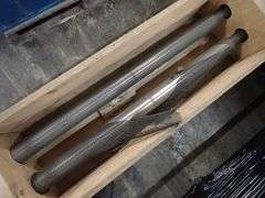 Lot of (2) Industrial Shafts