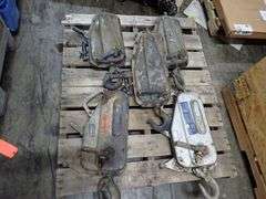 Lot of (5) Tractel Griphoist Rope Hoist