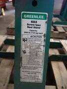 Lot of (3) Greenlee Screw Type Reel Stand
