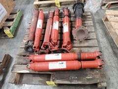 Lot of (8) Johnson Power LTD Rotating Drive Lines