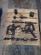 Lot of Assorted Chucks and Clamps