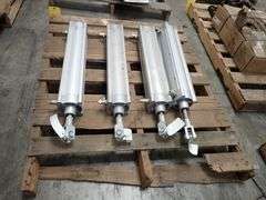 Lot of (4) Festo Cylinders