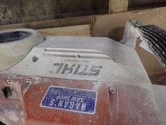 Diagraph Stencil Machine and Stihl Cut Off Saw