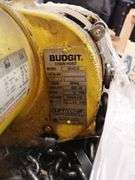 Budgit 4000lb Chain Hoist with 2 1/2 HP Motor