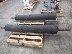 Lot of (2) Conveyor Rollers