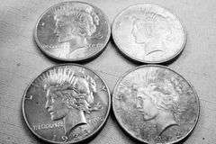 Lot of (6) Peace Dollars