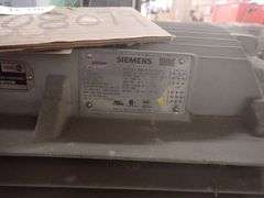 Siemens 100 HP Motor
