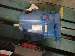 Marathon Electric Motor with Piston Pump