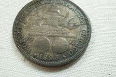 Lot of (2) 1893 Columbian Half Dollars