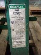 Lot of (3) Greenlee Screw Type Reel Stand