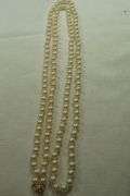 Cultivated Pearl Necklace w/14k Yellow Gold Clasp