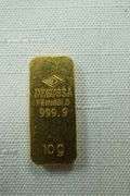 Degussa Feingold 10g Gold Bar