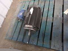 Marathon Electric Motor with Piston Pump