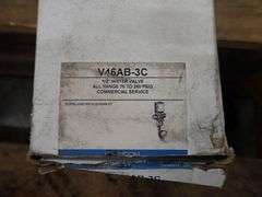 Lot of (3) Motor Start Panels with Johnson Control 1/2" Water Valve