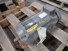 Lot of (2) Industrial Motors with Tachometer Generator