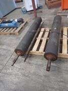 Lot of (2) Conveyor Rollers