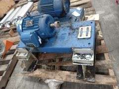 Drive Pulley with Weg 3 HP Severe Duty Motor