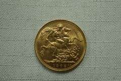 1908 British Gold Sovereign