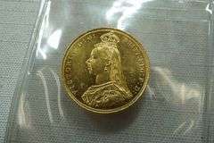 1887 British Gold Sovereign