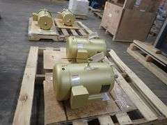 Lot of (2) Baldor Reliance 10 HP Super E Motors