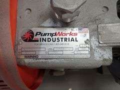 Pump Works Industrial Pump with Motor and Base Plate