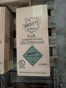 Lot of (5) Buckeye Carbon Dioxide Fire Extinguishers
