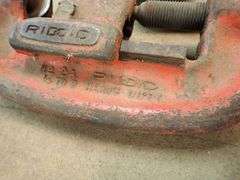 Lot of (3) Pipe Cutters and (1) Reamer