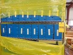 Metal 6-Tier Rolling Rack with Storage Bins