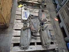 Lot of (5) Tractel Griphoist Rope Hoist