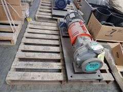 Pump Works Industrial Pump with Motor and Base Plate
