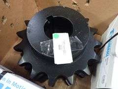 Lot of Assorted Roller Chains and Sprockets