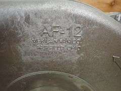 American Fan Vent Fan with WEG 5.0 HP Motor