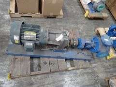 Viking Pump with Baldor 7.5 HP Motor and Base Plate