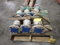 Lot of (6) Powell 3" Valves