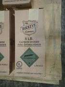 Lot of (5) Buckeye Carbon Dioxide Fire Extinguishers