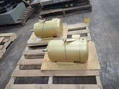 Lot of (2) Baldor Reliance Super E 10 HP Motors